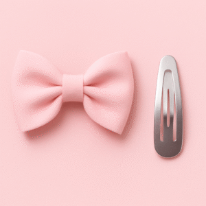 hair clip, pink hair clip, kids hair clip, women hair clip