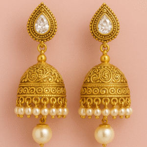 Jhumka, wedding jhumka, oxidise jhumka