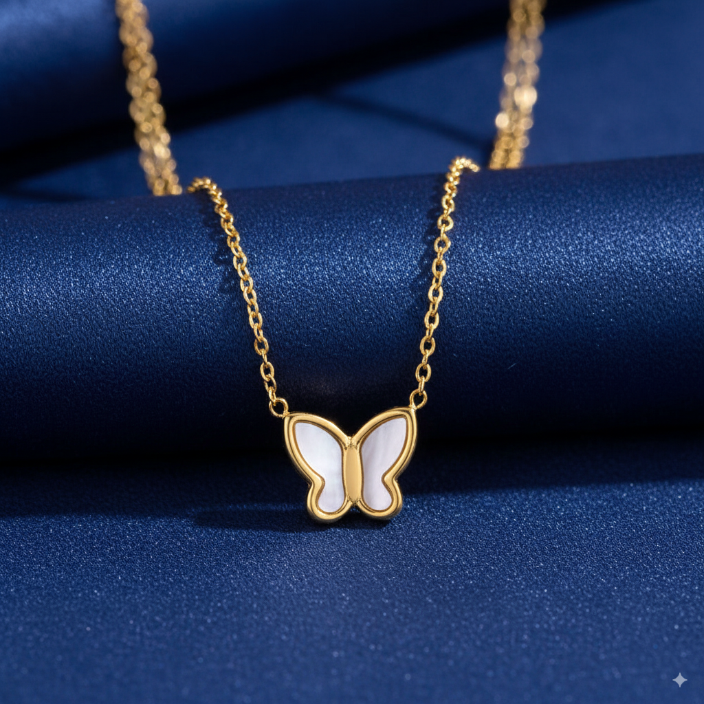 butterfly pendant necklace