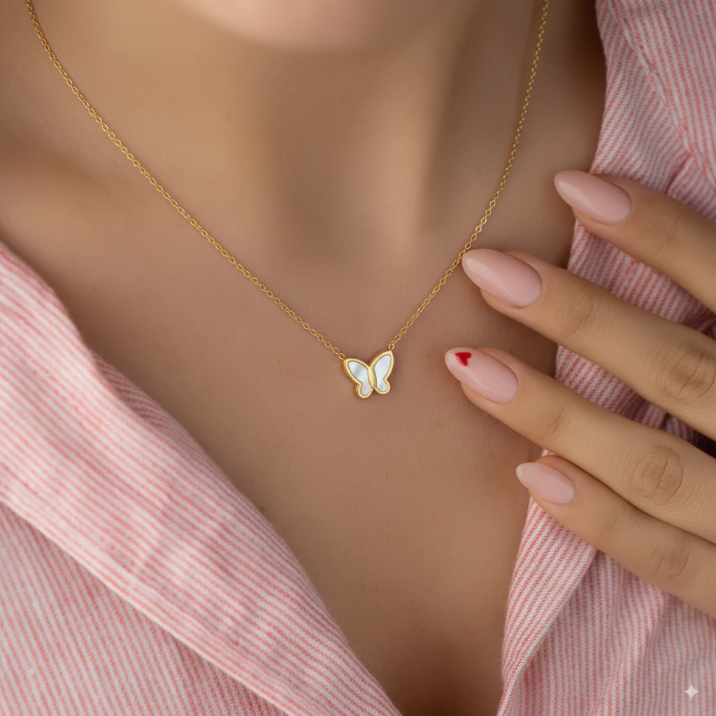 little butterfly pendant