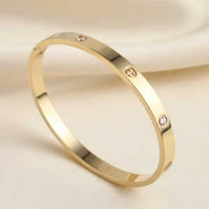 golden bracelet, gemscollection